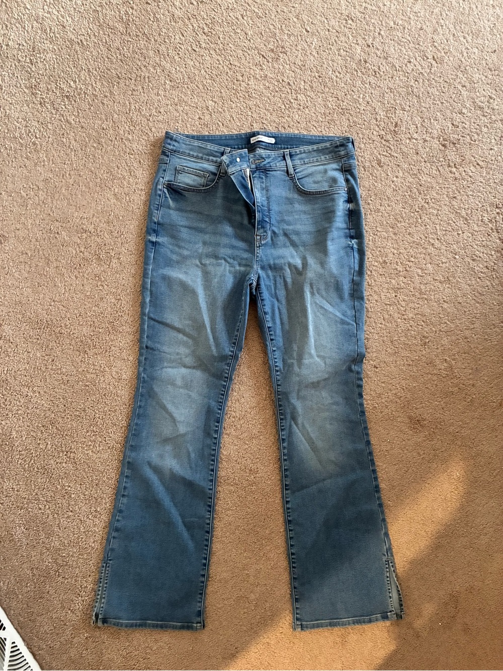 Nine West Light Blue Bootcut Jeans